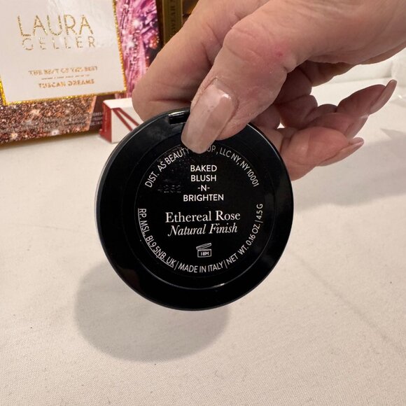 New Laura Geller Makeup Set Bundle W/ Baked Blush Mascara Lip Brush & More - Picture 6 of 16
